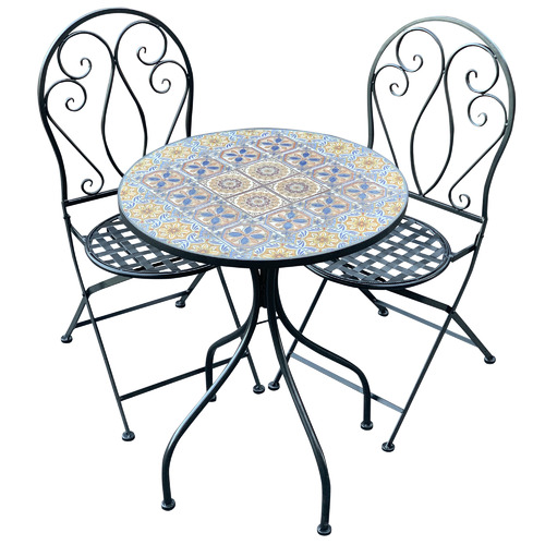 mosaic patio bistro table